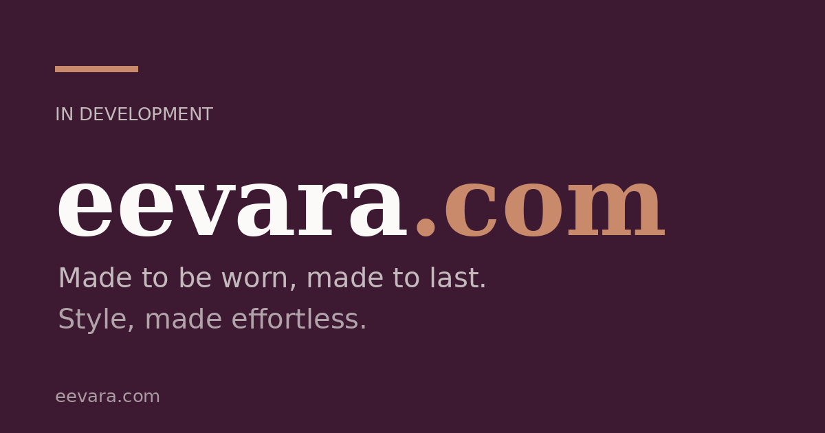 Link preview image for eevara.com